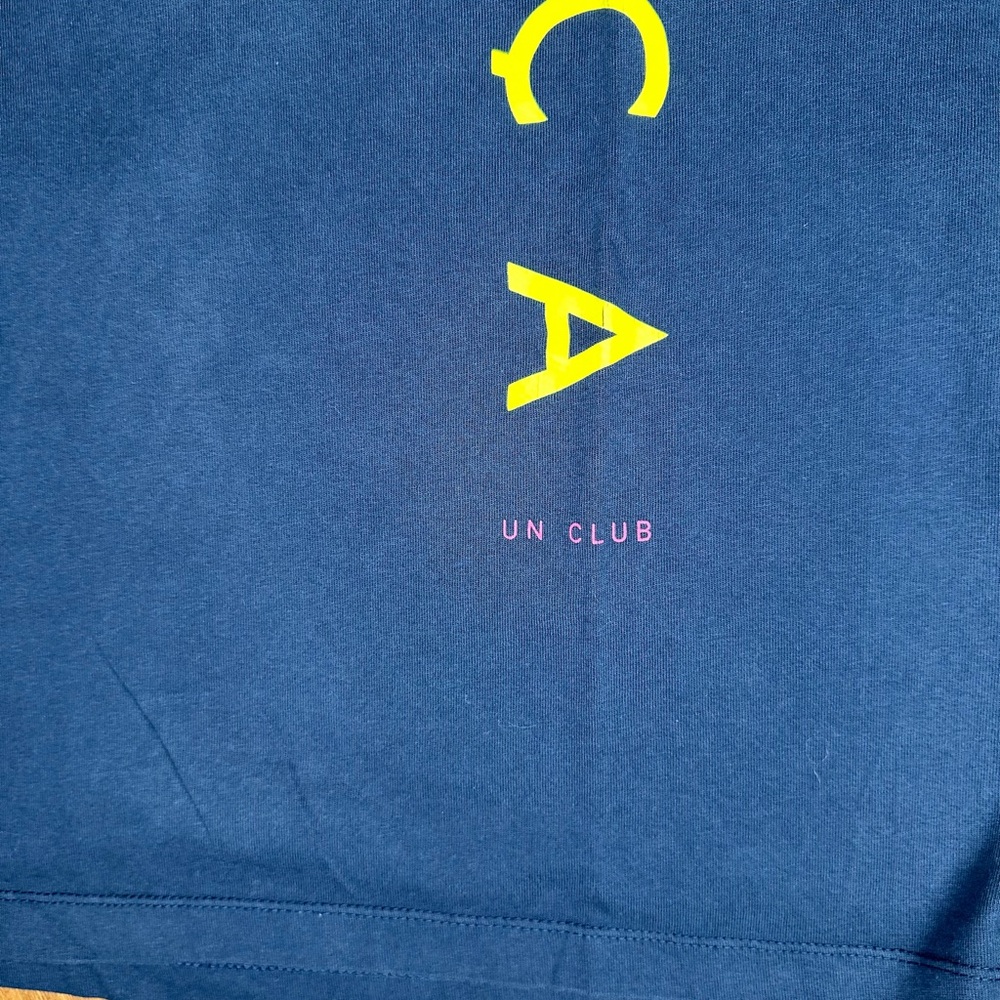 Nike Barça Navy Tee with Yellow Accents - Picture 2 of 5